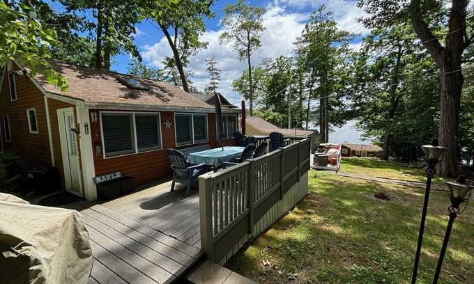 Meredith Cottage | Discover Timbers Cottage: Waterfront Bliss on Lake Winnipesaukee