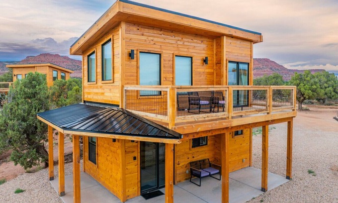 Kanab Cabin | Experience Tiny Cabin Living at Lamb Point View #1