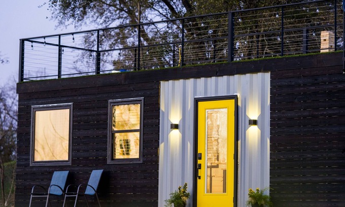 Waco Apartment | Experience The Zephyr: Tiny Container Home Near Waco