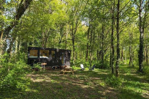 Sonchamp House | Discover Tiny House La Clairière in Serene Forest Setting