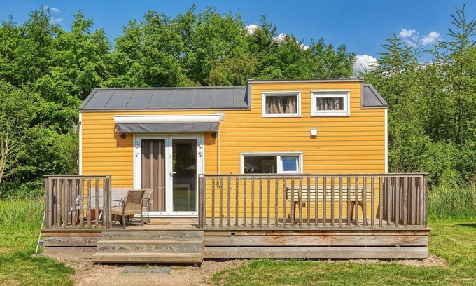 Zeewolde House | Cozy Tiny House with Pool Access and Family-Friendly Amenities
