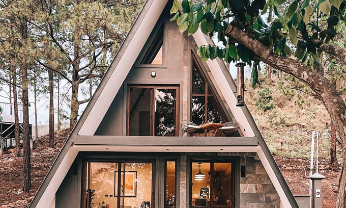 Comayagua Ski Chalet | Tiny Pines A-frame Cabin W/hot Tub Comayagua