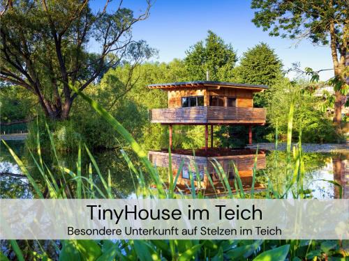 Buhlau House | Exceptional TinyHouse bei Dresden with Private Bathing Pond