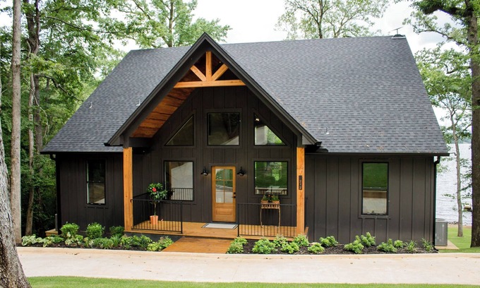 Farmerville Cabin | "Tipi" Cabin is a newly built, elevated rustic home on Lake D'arbonne!