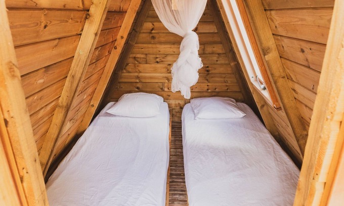 Saint-Louis Cabin | Discover Tipi Gomyé Wouj 6: Family-Friendly with Pool