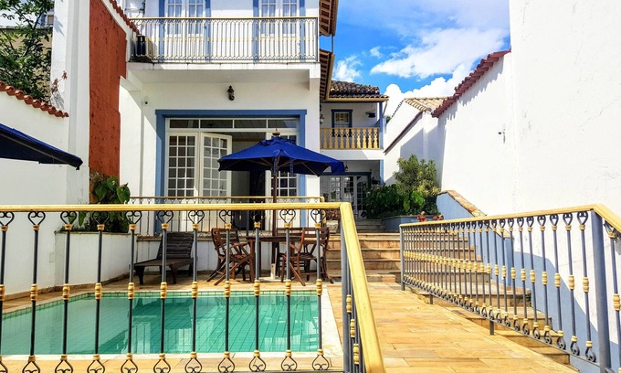 Centro House | Tiradentes Mansion, pool and barbecue for families