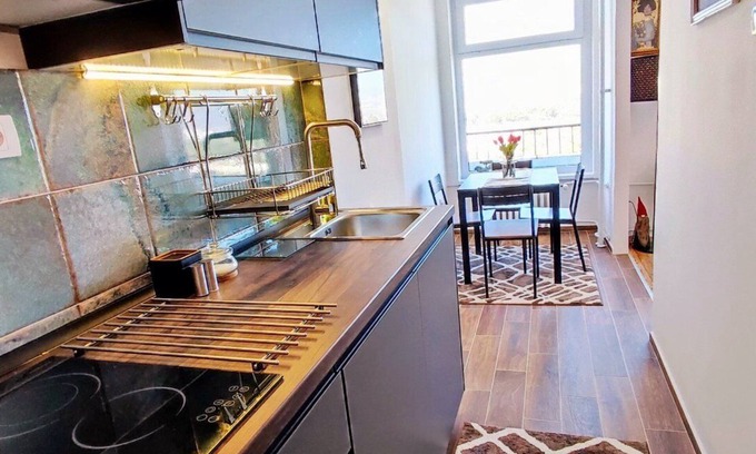 City Center Condo | Modern Tizza Flat with Spectacular City Views
