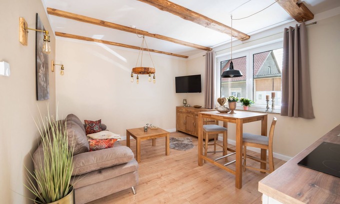 Linthe Apartment | Unwind at the Old Mill: Spa, Hot Tub & Family-Friendly