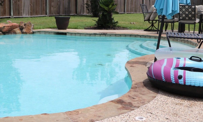 Tomball House | Relaxing Tomball Retreat with Private Pool and Spacious Yard