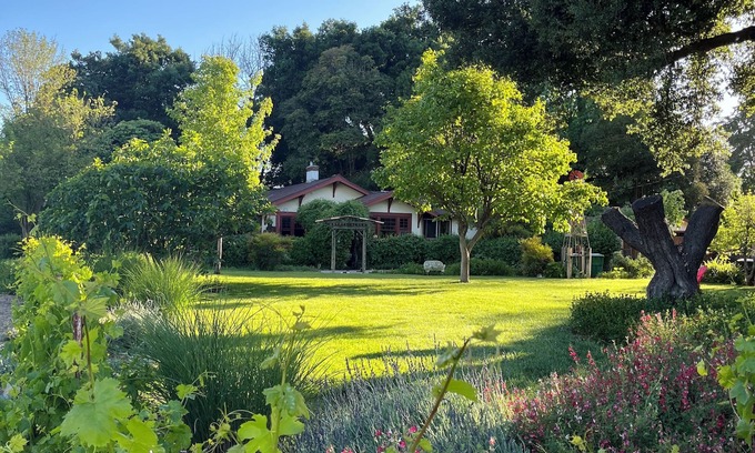 Atascadero House | Guest Rated 10/10: TomKat Oasis with Private Bungalow & Spa