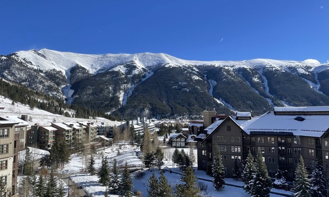 Copper Mountain Condo | Prime Center Village Condo with Spectacular Mountain Views