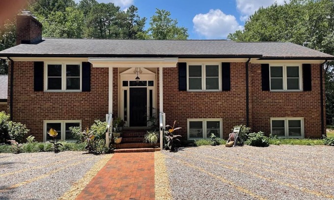 Fuquay-Varina House | Modern Split-Level Home with Family-Friendly Amenities