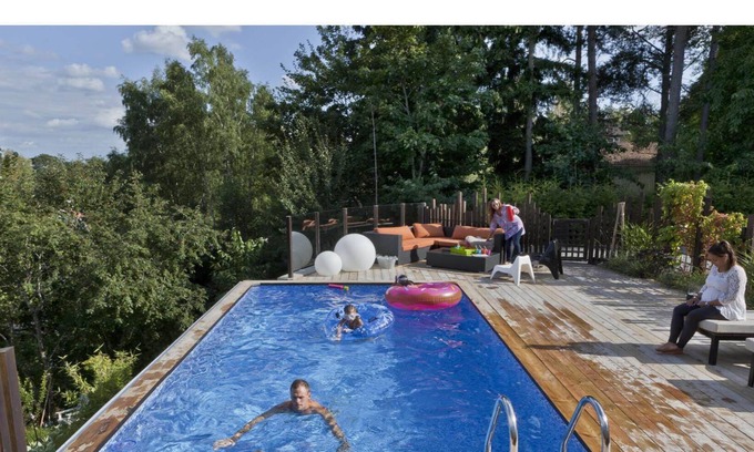 Taby House | Modern House with Pool Near Stockholm City - Rated 10/10