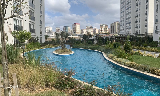 Basaksehir Condo | Prime Penthouse Condo for Long-Term Rentals with Pool & Spa