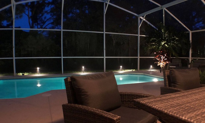 Haines City Villa | Exclusive Scandinavian Villa with Private Pool & Golf View