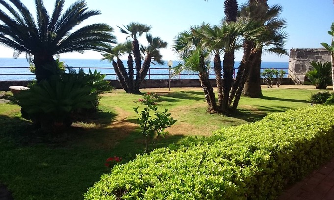 Torre Archirafi Apartment | Oceanfront Retreat: Torre Archirafi 30mt Sea Apartments