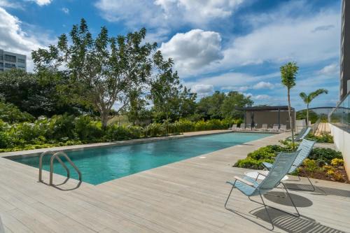 Zona Industrial Apartment | Relax at Torre Indico by Casago: Family-Friendly Retreat