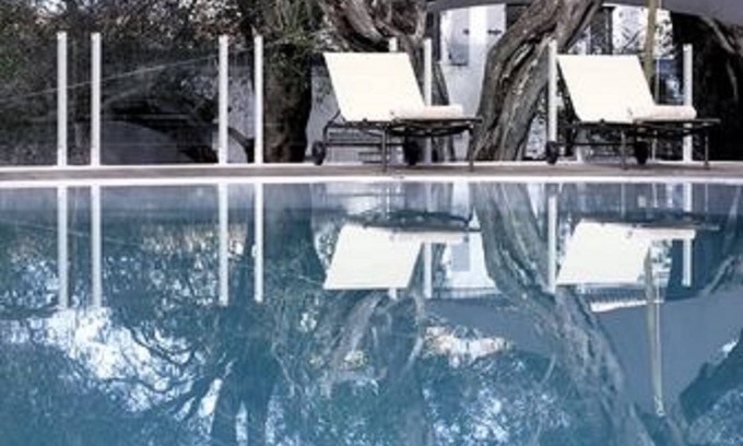 Lakka Hotel | Relax at Torri e Merli: 4-Star Retreat with Pool & Dining
