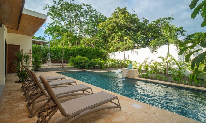 Playa Grande Villa | TOTAL PRIVACY! NEW 6 BDRM/6BATH VILLA, WALK to BEACH, 44' POOL/Spa/Cold Plunge,
