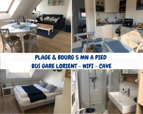 Larmor-Plage Apartment | Central Location with Free Parking and WiFi - Guest Rated 8.8