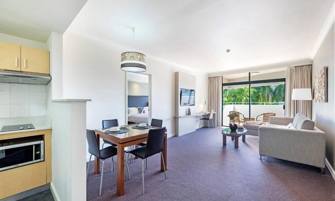 Darwin City Centre Apartment | Relaxing 'Towering Palms' Resort with Pool and Spa
