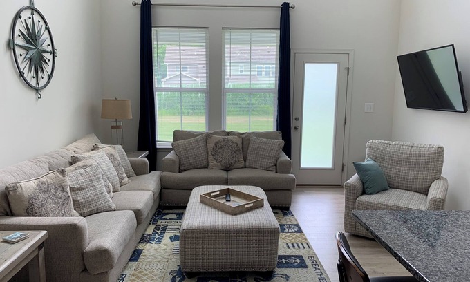 Millville House | Inviting Townhome in Bishop's Landing, Steps from the Beach