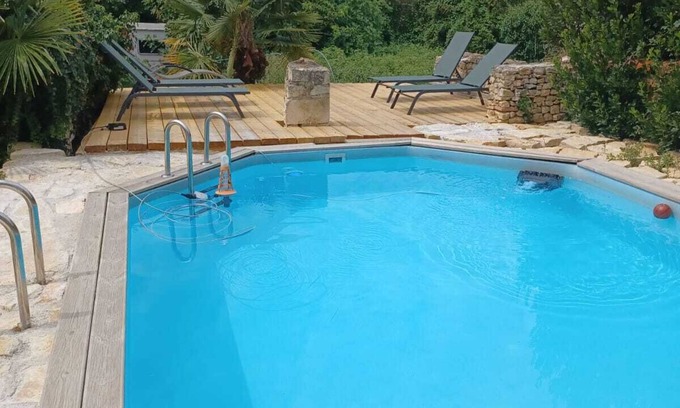 Saint-Amant-de-Bonnieure House | Elegant Home with Pool and Jacuzzi Near Angoulême