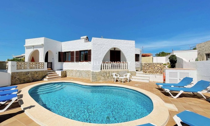 Cala en Porter Villa | Relaxing Spanish Villa with Private Pool & Ocean Views