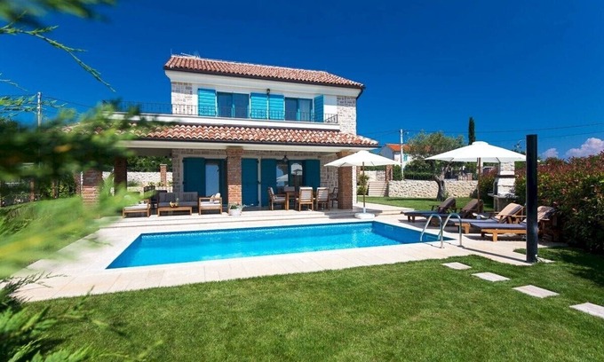 Kras Villa | Idyllic Villa Maša***** on Krk with Pool and Tavern