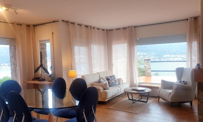 Port de la Selva House | Tramuntana: Casa with Breathtaking Sea Views & Family Friendly