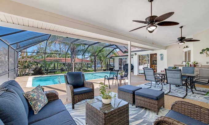 Palm Harbor House | Serene Canal Escape in Palm Coast with Ocean Views