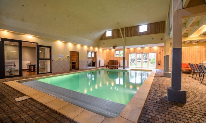 Sourbrodt House | Stylish Holiday Home in Sourbrodt with Private Pool Retreat