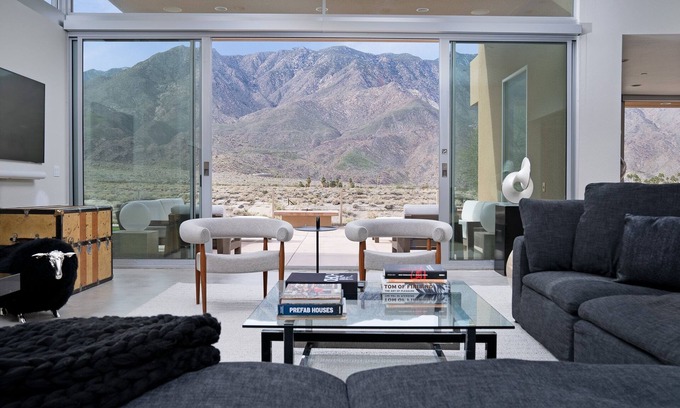 Palm Springs House | Idyllic Palm Springs Retreat with Mountain Views & Private Pool