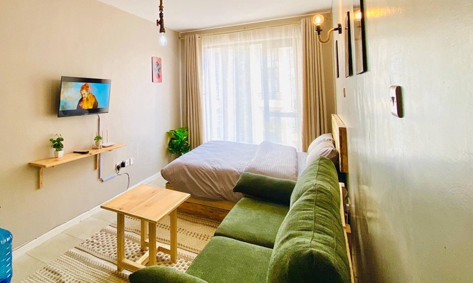 Muthaiga Apartment | Tranquil handcrafted studio in Nairobi for a peaceful getaway