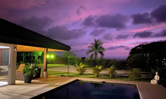Playa Negra House | Relaxing Kasa Kurij: Oceanview, Pool & Beach Access Awaits