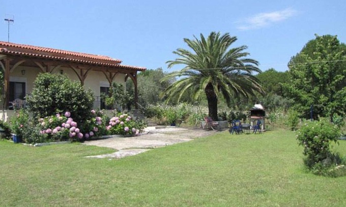 Vourvourou House | Peaceful Escape at Magda House: Pool & Ocean View Awaits
