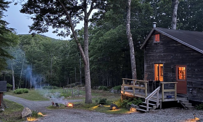 Ellsworth Cabin | Tranquil rustic cabin in the woods, 20 mins to Ellsworth & 50 mins to Bar Harbor