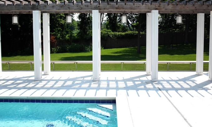 Shelter Island House | Modern Oceanfront Retreat with Heated Pool & Top Guest Rating