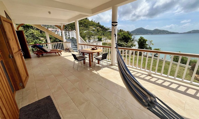 Hillsborough Apartment | Tranquility Oceanfront Apartment, Carriacou in a quiet rural residential area.