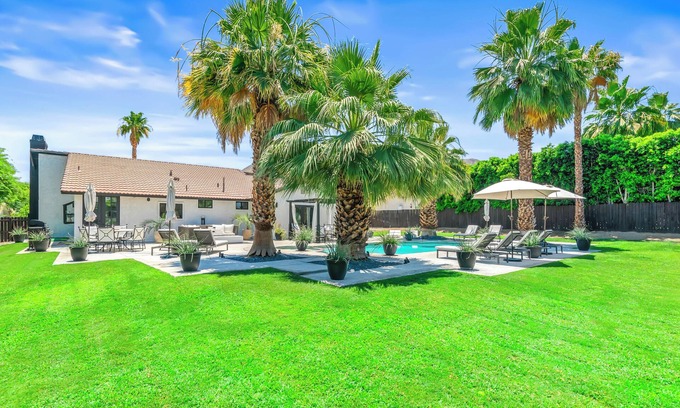 Magnesia Falls Cove House | Serene Oasis in Prime Rancho Mirage with Private Pool