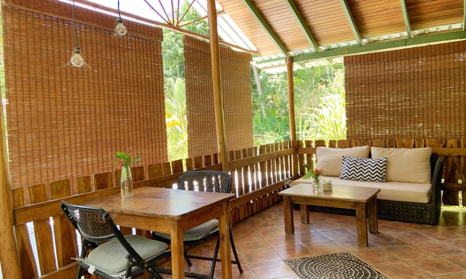 Mal Pais House | Relax in Tree House Bungalow Pachamama with Oceanfront Views