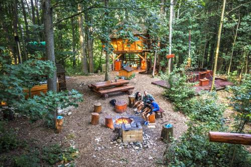 Cerveny Potok Other | Relax at Treehouse Sněžník with Wellness & Hot Tub Access