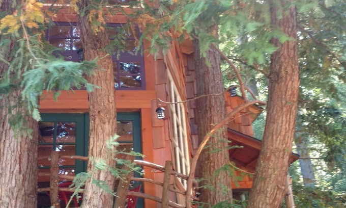 Los Gatos Ski Chalet | Enchanting Treehouse Retreat in Los Gatos Mountains