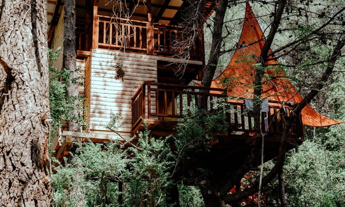 Ljubac House | Discover TreeHouses Ljubač Glamping Robinson with Breakfast