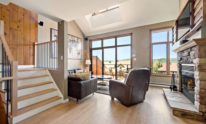 Mont-Tremblant House | Clairiere 406: Mountain Home with Sauna & Spa Amenities