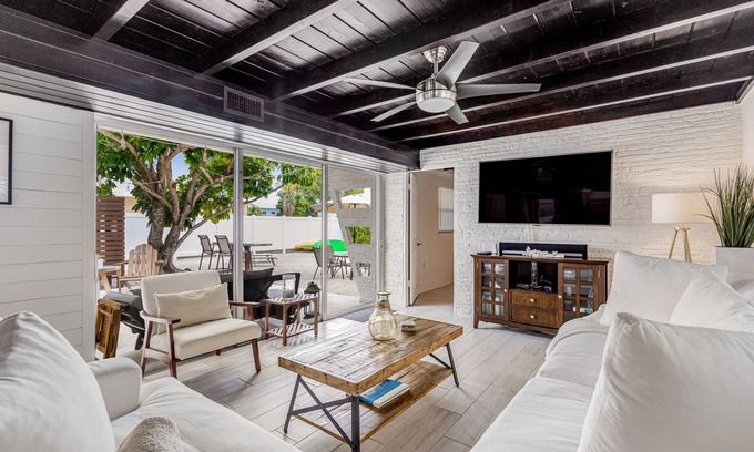 Indian Waterways House | Canal-Front Retreat with Dock, Kitchen & Pool Access