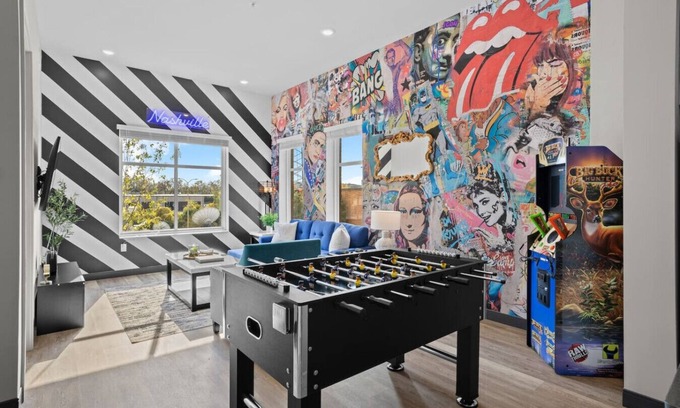 South Nashville Apartment | Trendy Oasis: 8 Min to Broadway w/Arcade Fun!