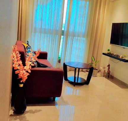 Hiranandani Gardens Apartment | Trendy 1BR Retreat with Smart Kitchen & Family-Friendly Perks