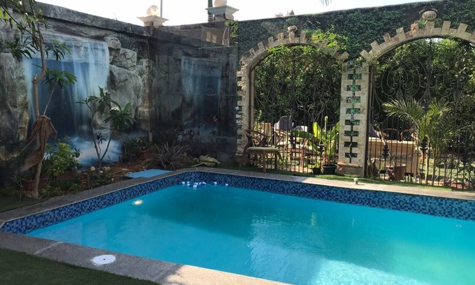 6th of October City Villa | Elegant Trio Villa: 5 Bedrooms & Private Pool Retreat