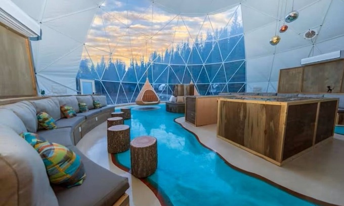 West Glacier Resort | Family-Friendly Geodome Retreat at Triple G's Resort